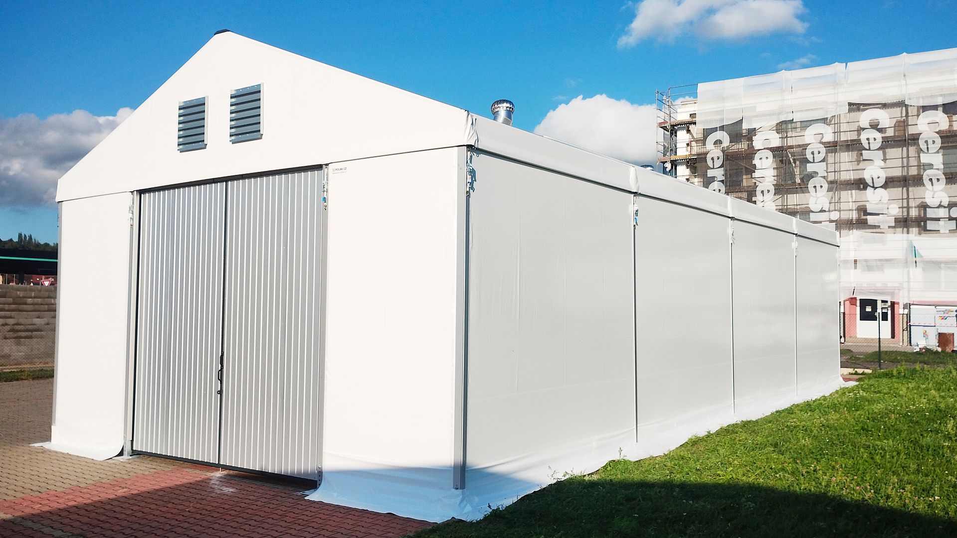 Tent storage halls, Hořice