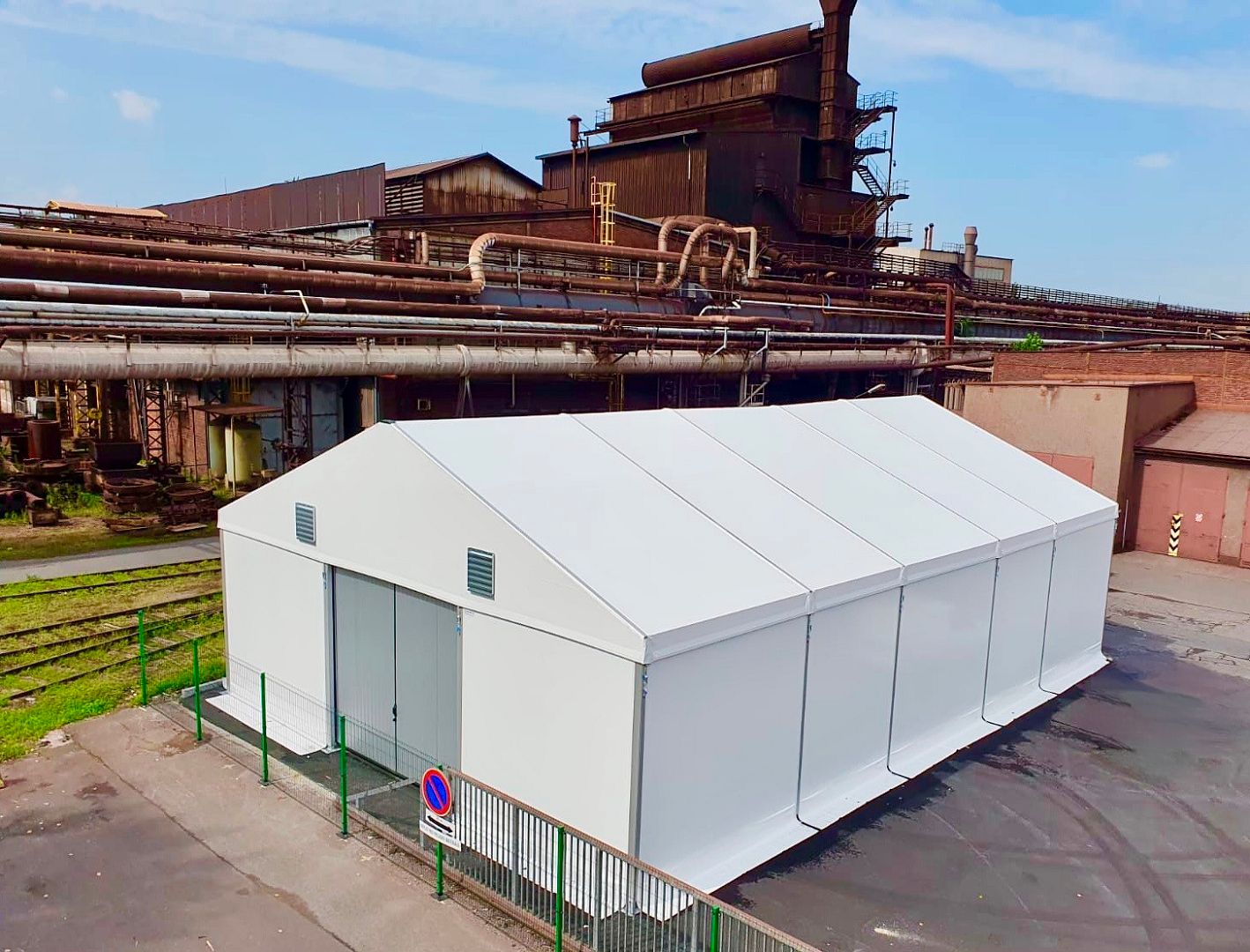 Tent storage halls, Třinec