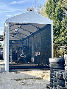 Lightweight tent hall, BODOS Czechia a.s.