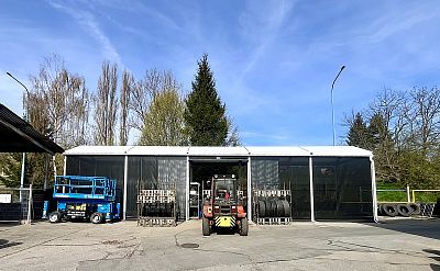 Lightweight tent hall, BODOS Czechia a.s.