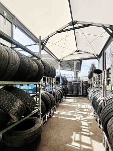 Lightweight tent hall, BODOS Czechia a.s.