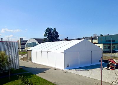Tent hall for storage, Planá