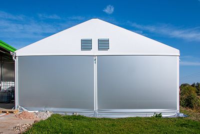 Tent hall for storage, Sezemice