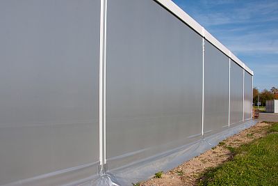 Tent hall for storage, Sezemice