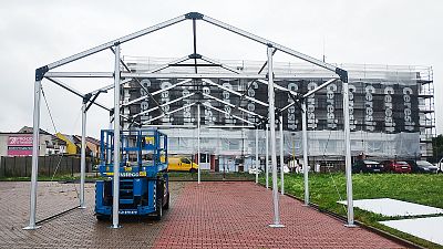 Tent storage halls, Hořice