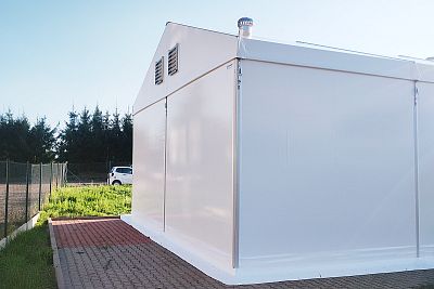 Tent storage halls, Hořice