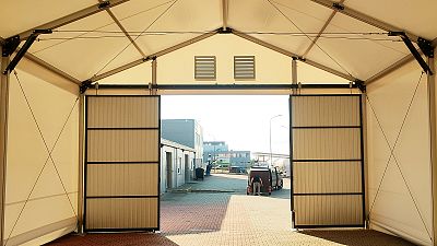Tent storage halls, Hořice