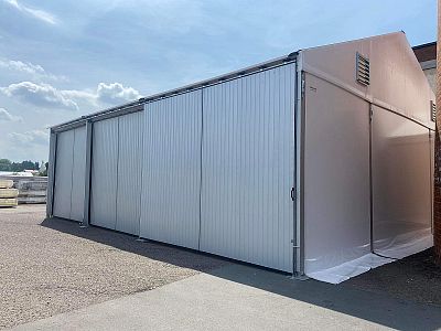 Tent storage halls, Nový Bydžov