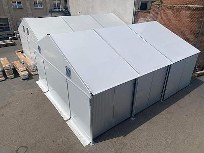Tent storage halls, Nový Bydžov