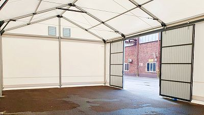 Tent storage halls, Třinec