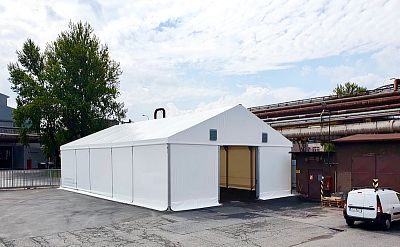 Tent storage halls, Třinec